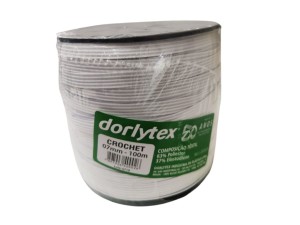 ELASTICO DORLYTEX CROCHE 07 ROLO C/100M