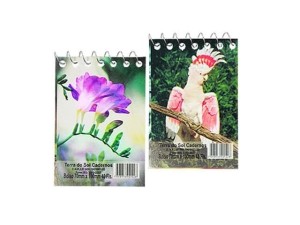 CADERNETA DE BOLSO 1/64 TERRA DO SOL C/40