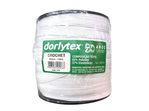 ELASTICO DORLYTEX CROCHE 08 ROLO C/100M