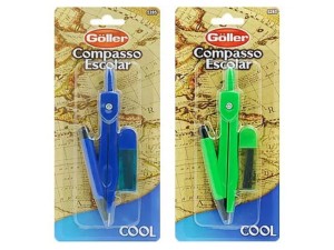 COMPASSO ESCOLAR C/REFIL GOLLER COD. 5285