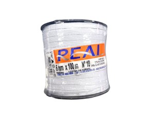 ELASTICO REAL ALGODAO ROLO Nº 10  C/ 100 M