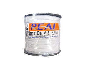 ELASTICO REAL ALGODAO ROLO Nº 12  C/ 100 M