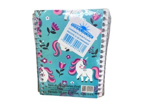 CADERNETA ANOTACOES 1/8  48 FL. TERRA DO SOL C/20