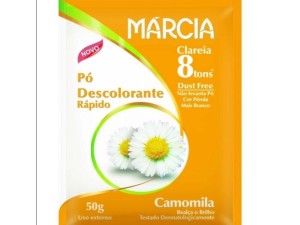 DESCOLORANTE P/CABELOS MARCIA CAMOMILA 50GRS