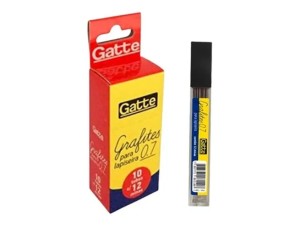 GRAFITE P/ LAPIZEIRA 0.7 GATTE C/10 ESTOJOS