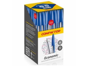 CANETA COMPACTOR ECONOMIC C/ 50 AZUL