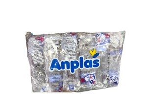 MAMADEIRA BABY LOO AZ RELEVO CRISTAL SILIC. 240ML - 207 C/06