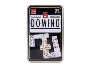 DOMINO COLORIDO DJW  ESTOJO LATA 4202 10MM