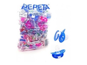 CHUPETA SILICONE PEPETA PLUS REDOND C/25