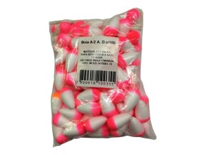 BOIA DE PESCA Nº 02 - PACOTE C/ 100