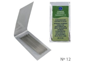 AGULHA DE MAO CORRENTE * Nº 12 - CENTO