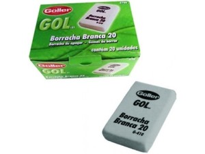 BORRACHA ESCOLAR GOLLER BCA. Nº 20 CX. C/20